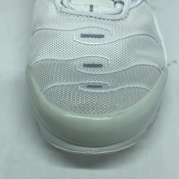 Women’s Nike Air Max Plus Triple White 2021 DM2362-100 USED - Picture 6 of 7